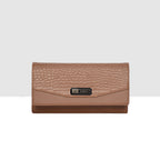 Croco-Texture-Embossed-Wallet-For-Womens