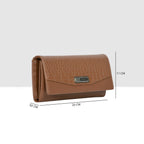 Croco-Texture-Embossed-Wallet-For-Womens