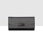 Croco-Texture-Embossed-Wallet-For-Womens