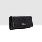Croco-Texture-Embossed-Wallet-For-Womens