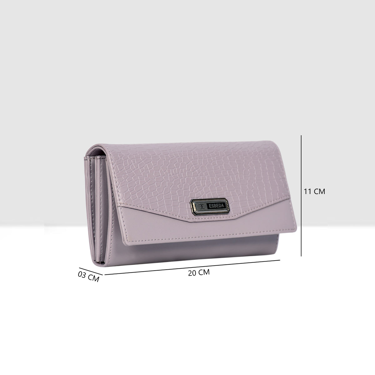 Croco-Texture-Embossed-Wallet-For-Womens