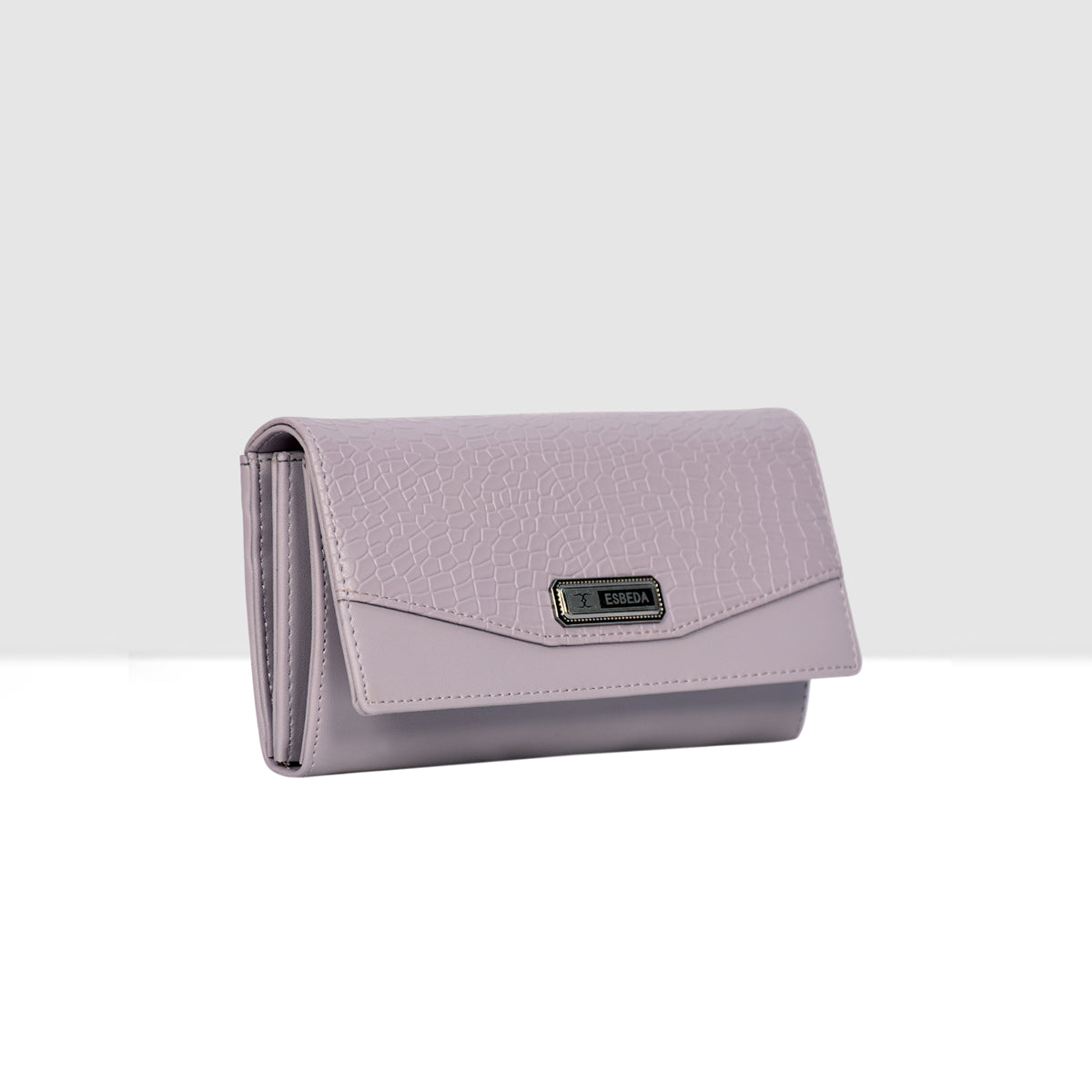 Croco-Texture-Embossed-Wallet-For-Womens