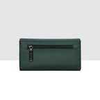 Croco-Texture-Embossed-Wallet-For-Womens
