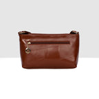 Structured Embossed Sling Bag For Womens