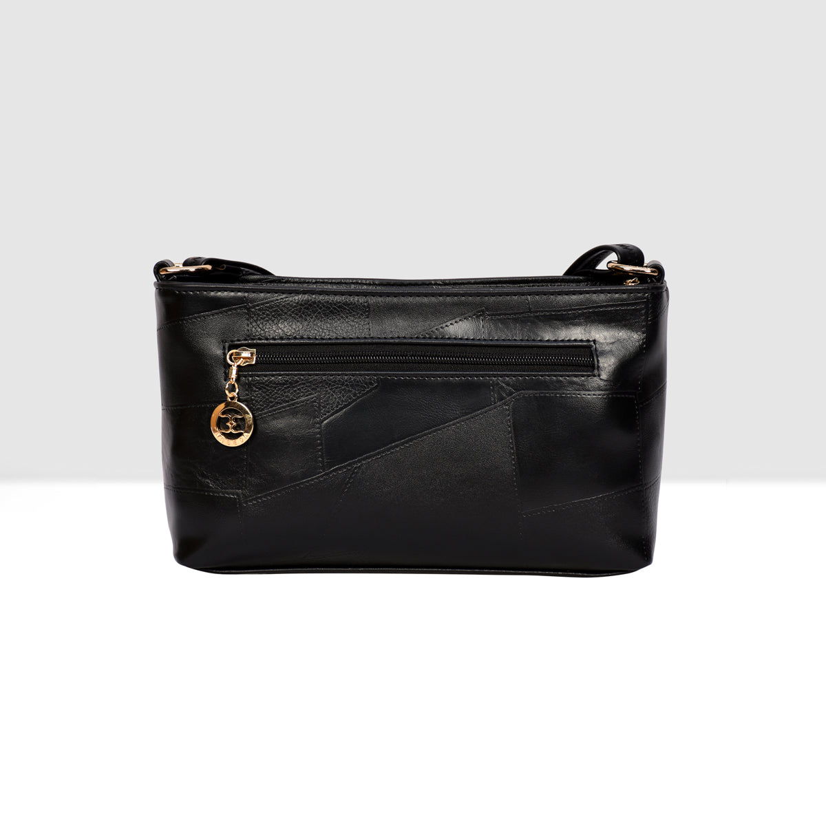 Structured Embossed Sling Bag For Womens