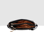 Structured Embossed Sling Bag For Womens