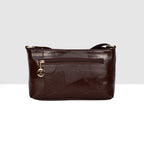 Structured Embossed Sling Bag For Womens