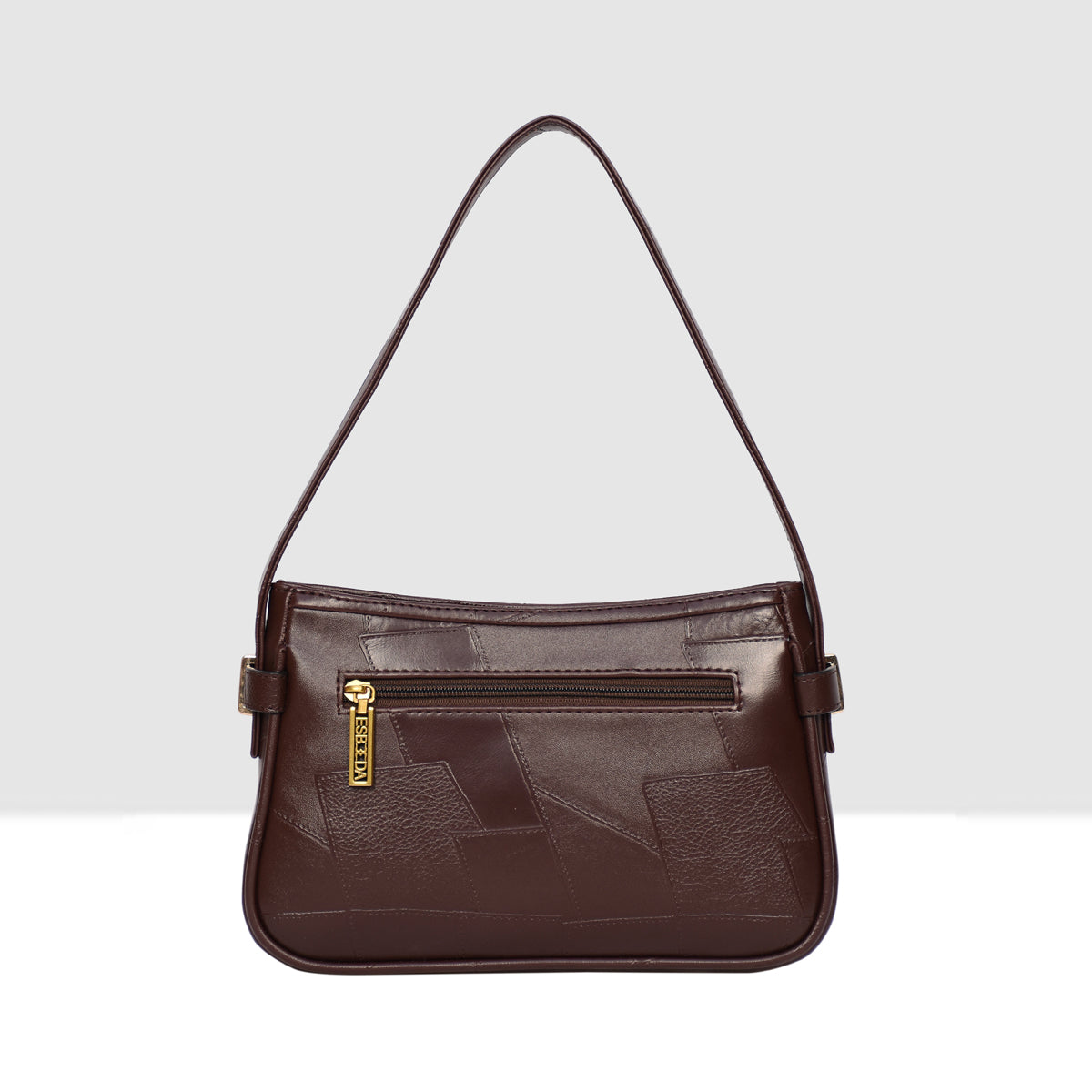 Stitching Embossed Handbag For Womens