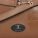 Stitching Embossed Handbag For Womens