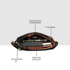 Stylish Textured Sling Bag For Womens