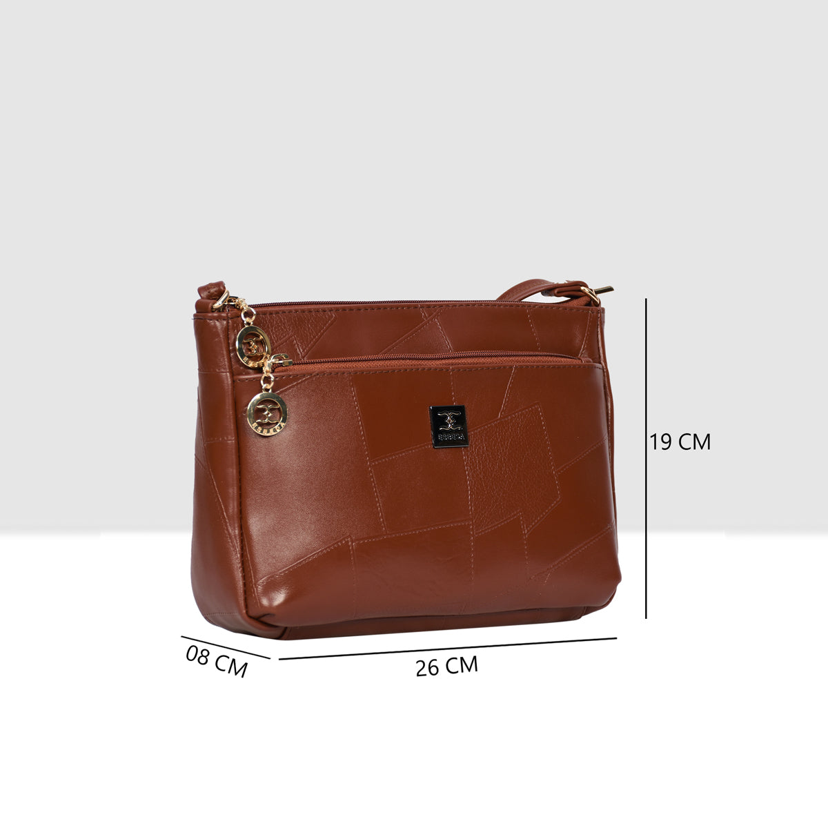 Stylish Textured Sling Bag For Womens