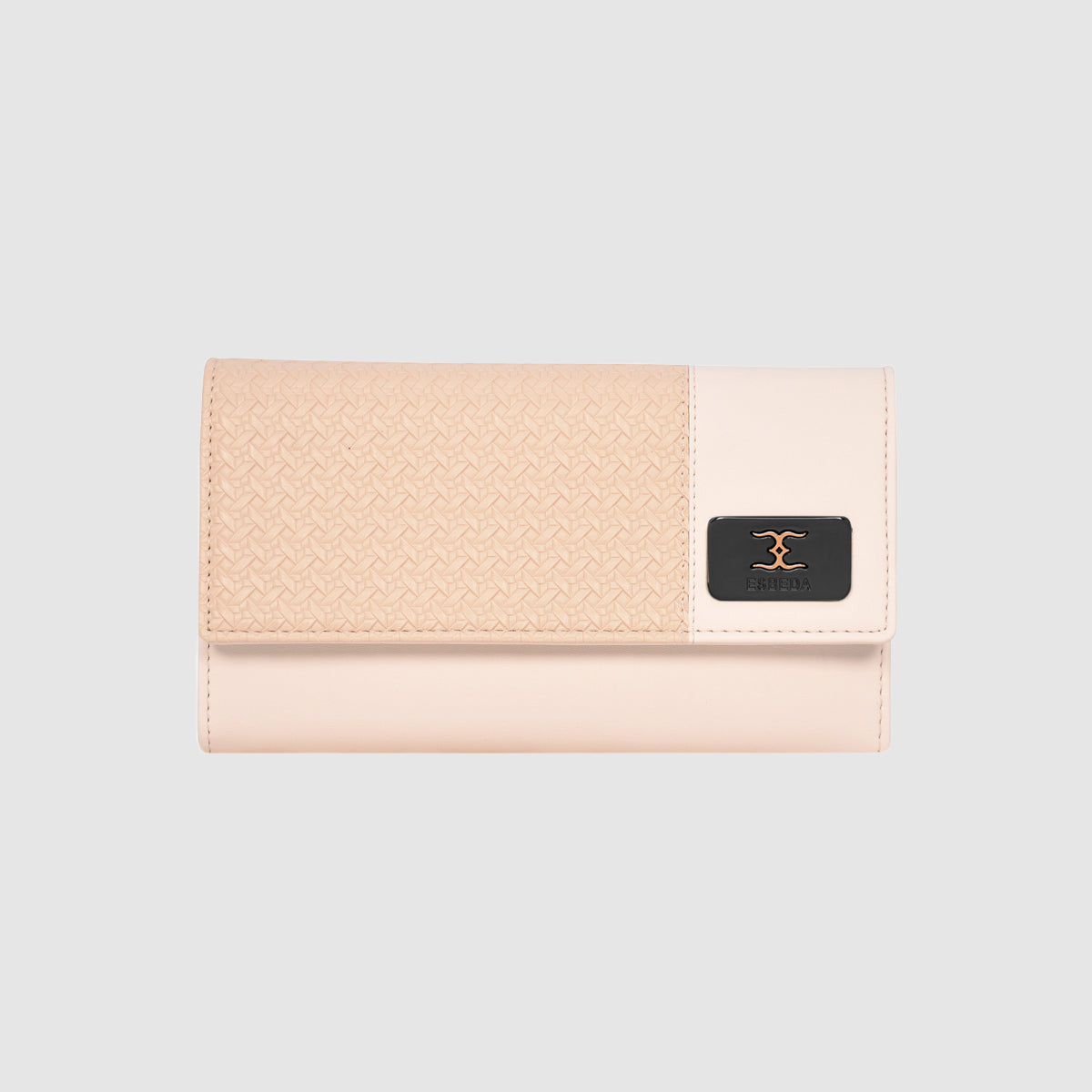 Wicker Pattern Wallet For Womens Main image
