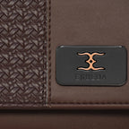 Wicker Pattern Wallet For Womens