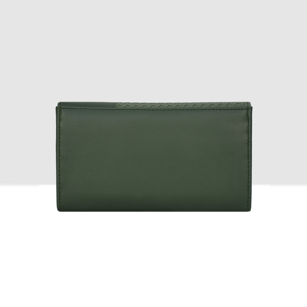 Wicker Pattern Wallet For Womens