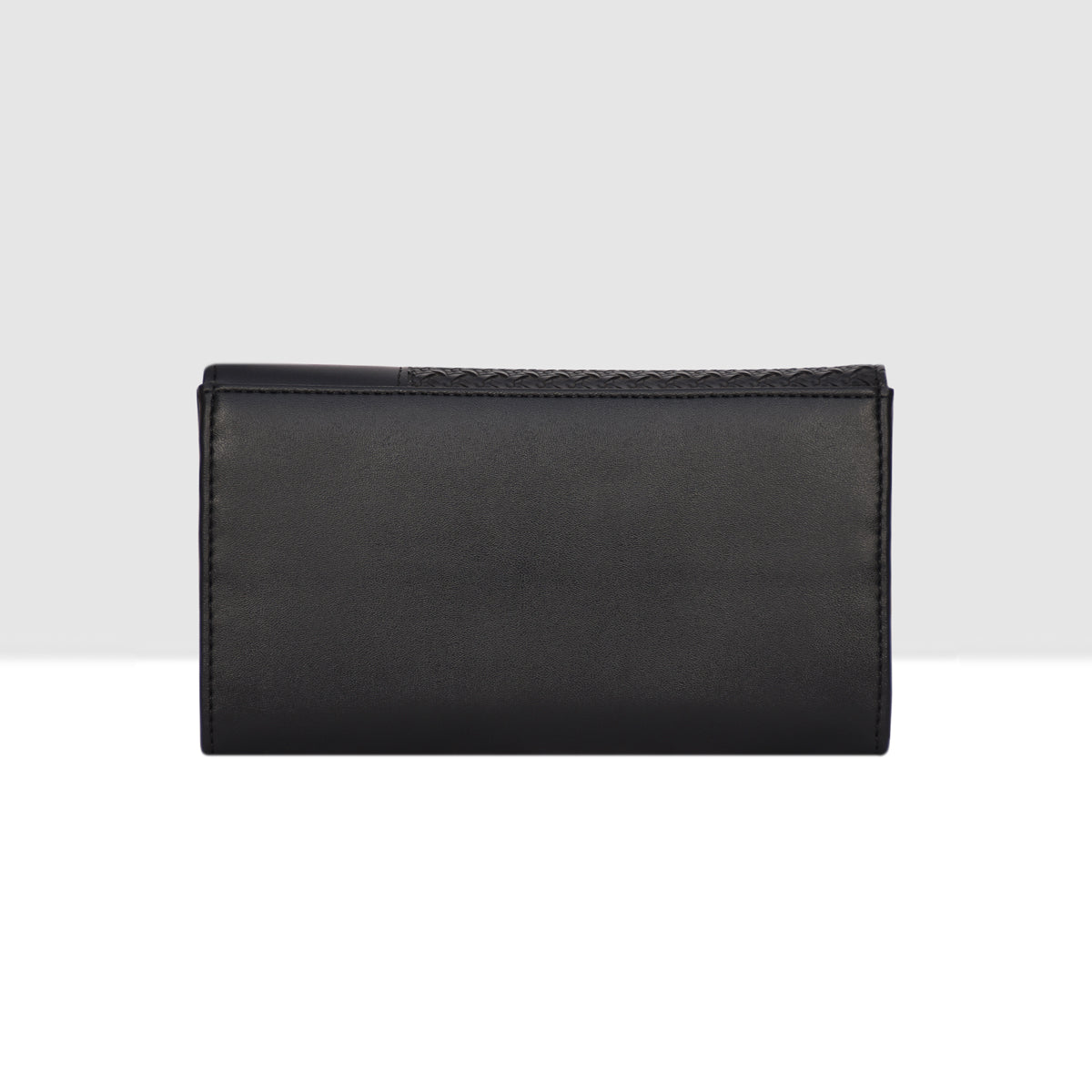 Wicker Pattern Wallet For Womens