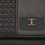 Wicker Pattern Wallet For Womens
