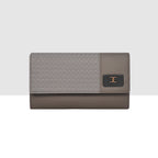 Wicker Pattern Wallet For Womens