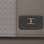 Wicker Pattern Wallet For Womens