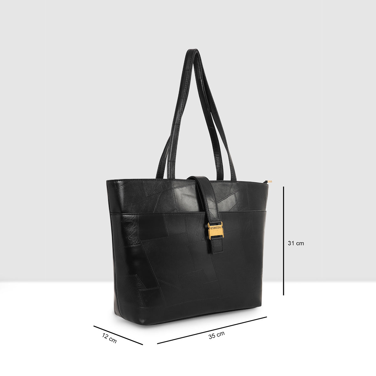Textured Laptop Handbag For Womens