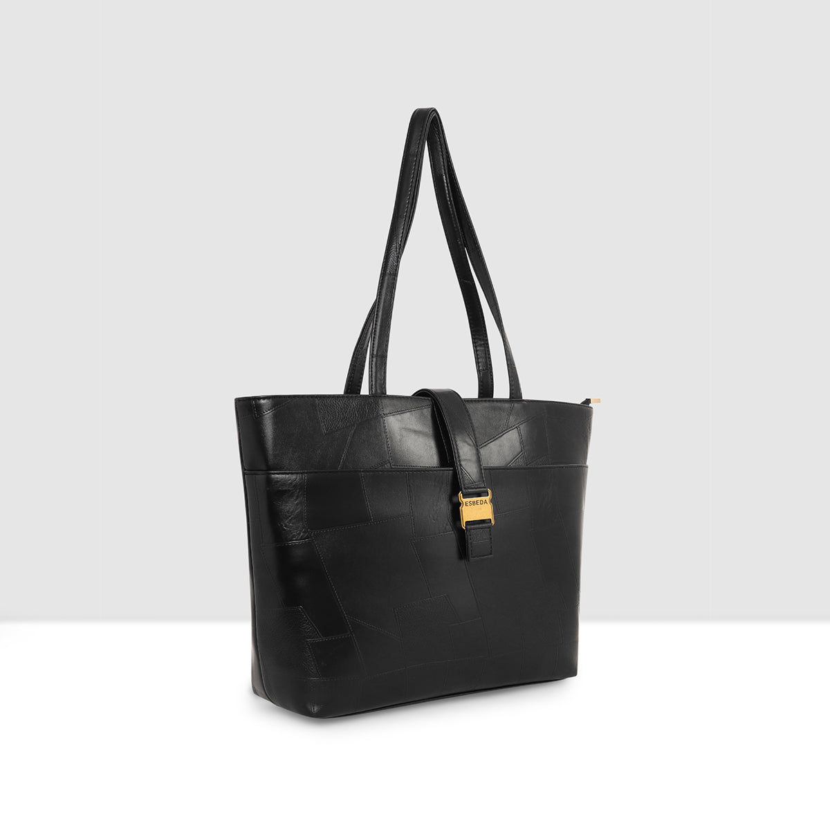 Textured Laptop Handbag For Womens