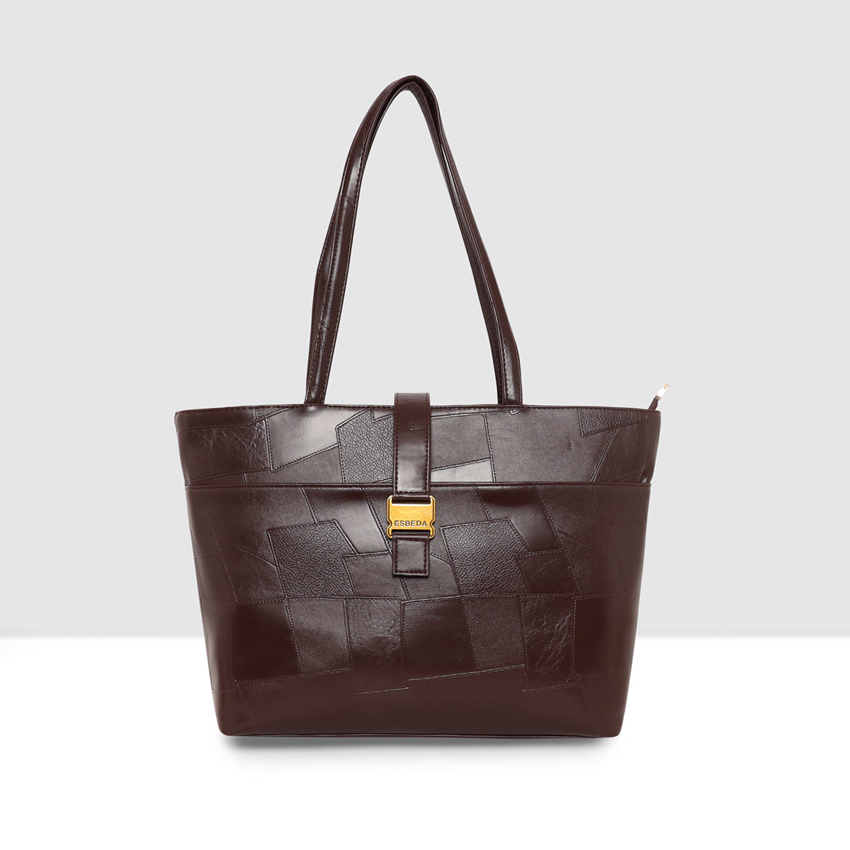 Textured Laptop Handbag For Womens