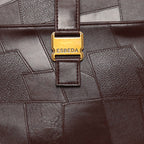 Textured Laptop Handbag For Womens