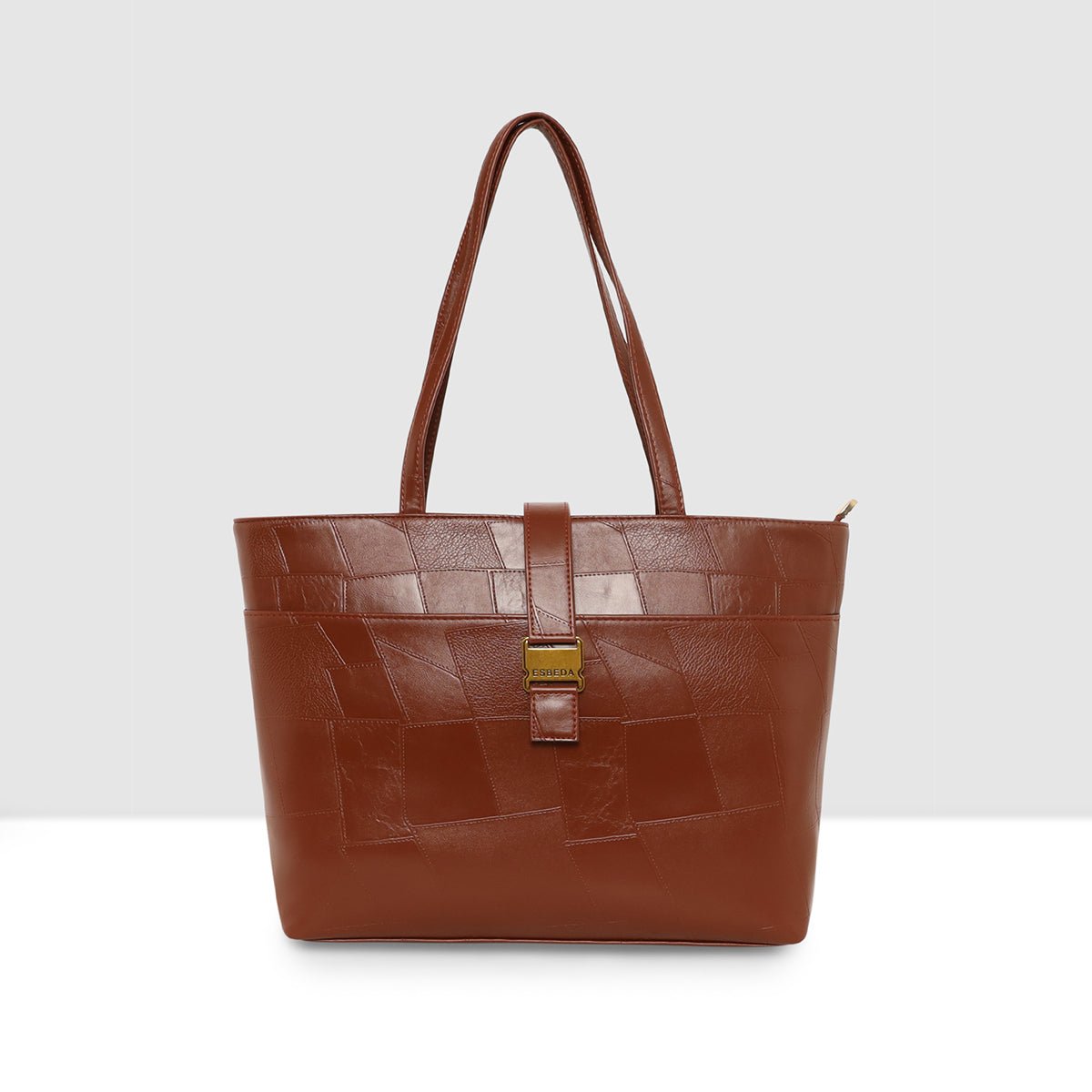 Textured Laptop Handbag For Womens