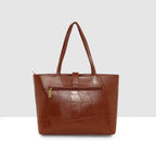 Textured Laptop Handbag For Womens