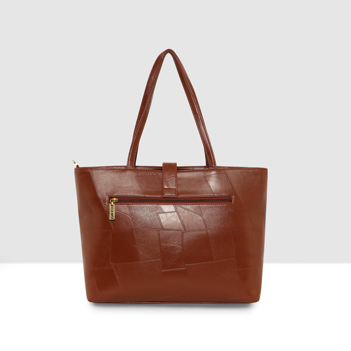 Textured Laptop Handbag For Womens