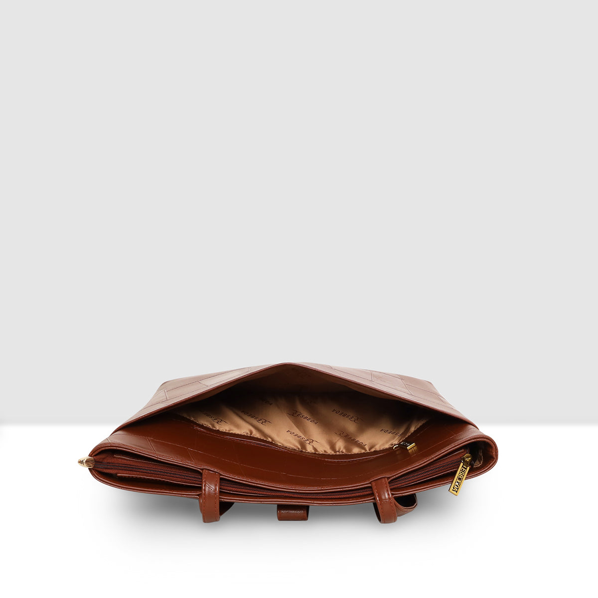 Textured Laptop Handbag For Womens