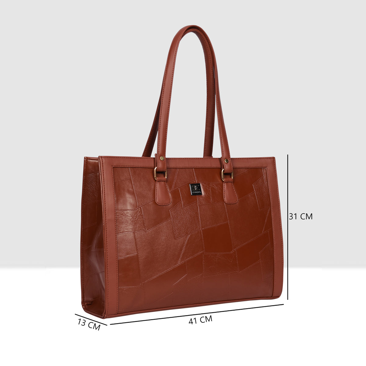 Embossed Laptop Handbag For Womens