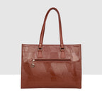 Embossed Laptop Handbag For Womens