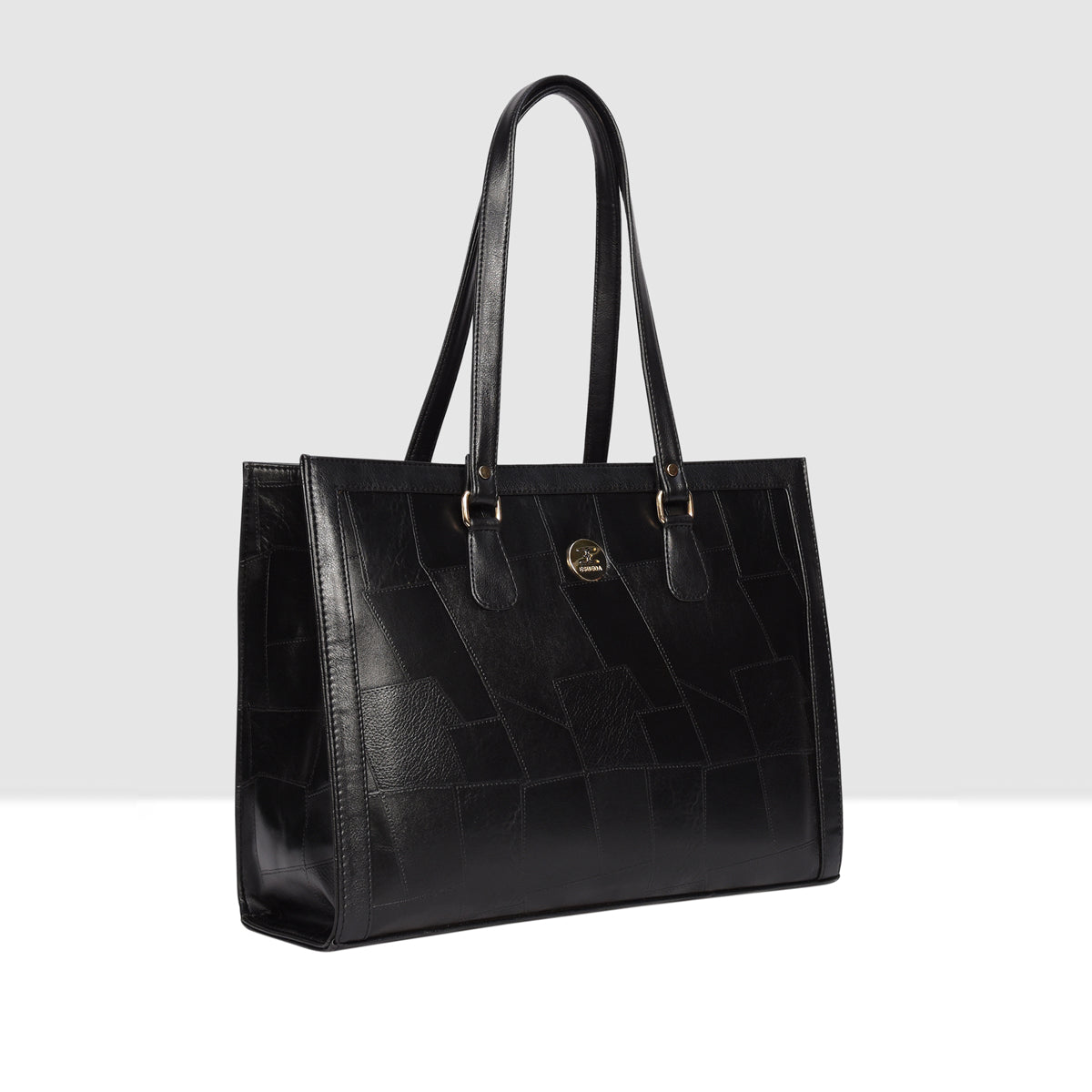 Embossed Laptop Handbag For Womens