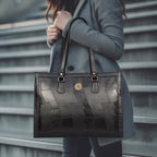 Embossed Laptop Handbag For Womens