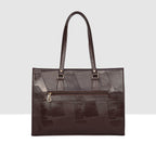 Embossed Laptop Handbag For Womens