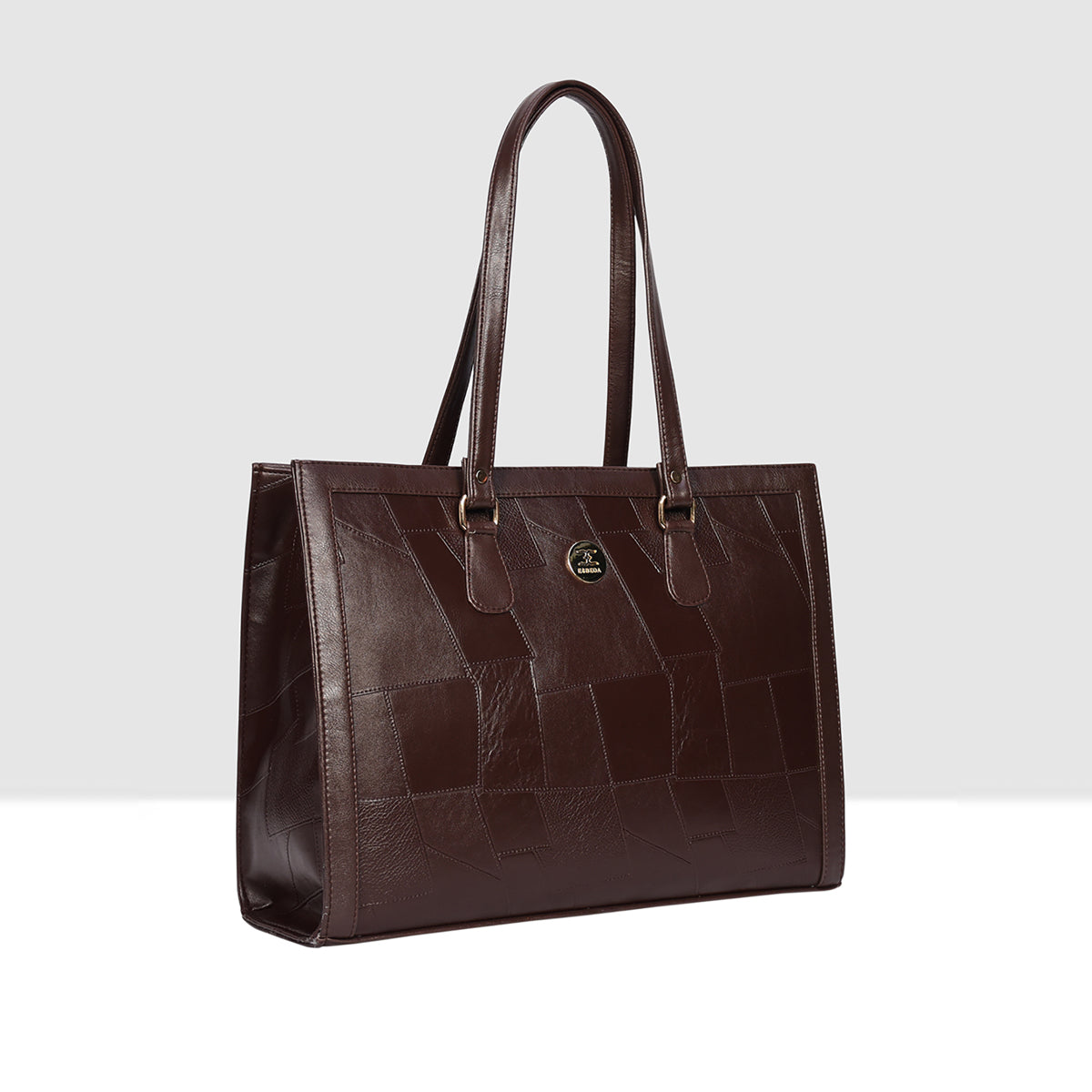 Embossed Laptop Handbag For Womens