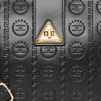 Embossed Pattern Logo Embossed Crossbody Bag For Womens
