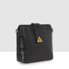Embossed Pattern Logo Embossed Crossbody Bag For Womens