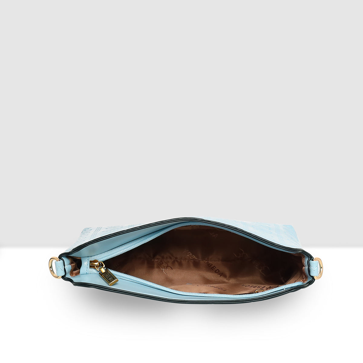 Embossed Pattern Logo Embossed Crossbody Bag For Womens