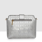 Embossed Pattern Logo Embossed Crossbody Bag For Womens