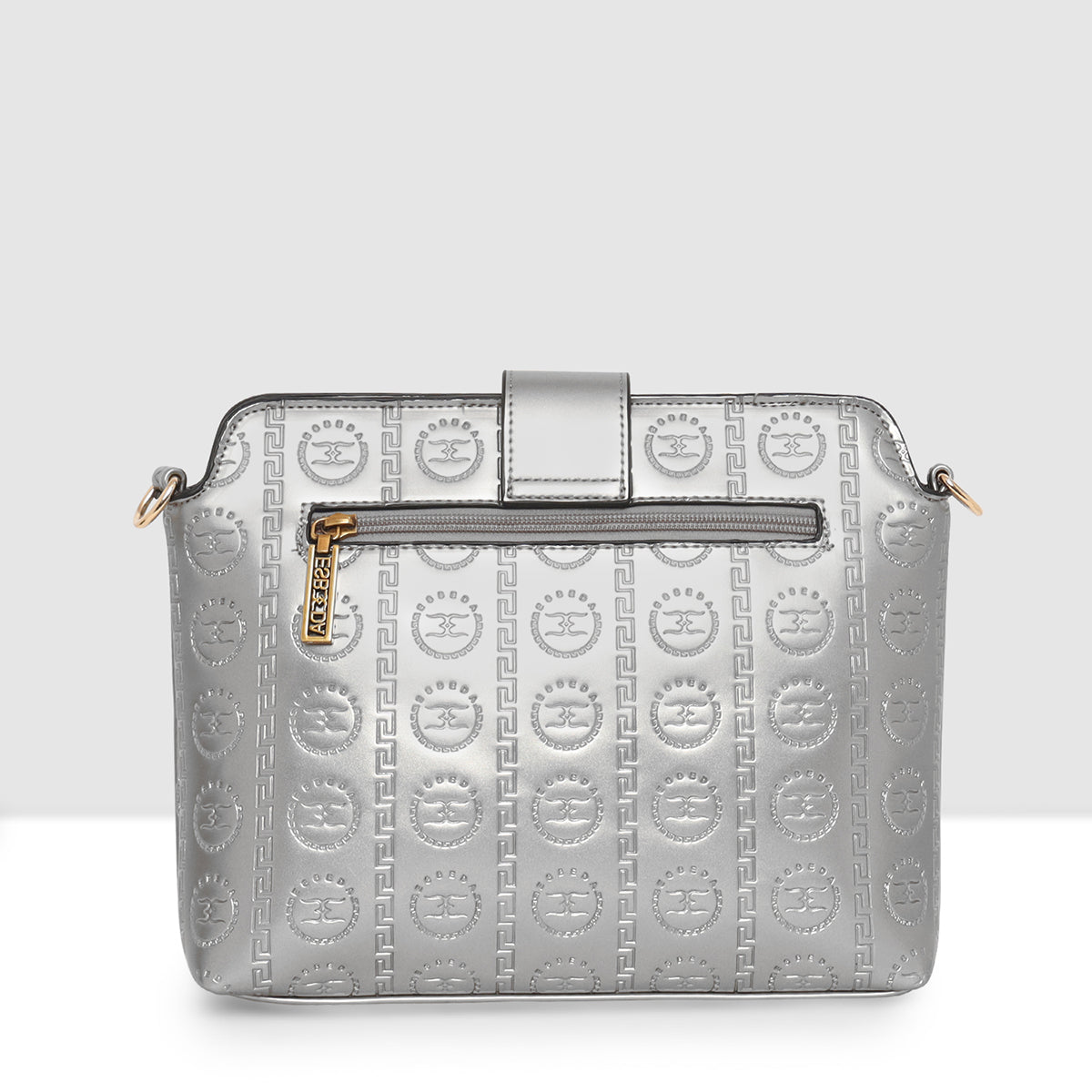 Embossed Pattern Logo Embossed Crossbody Bag For Womens