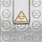Embossed Pattern Logo Embossed Crossbody Bag For Womens