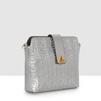 Embossed Pattern Logo Embossed Crossbody Bag For Womens