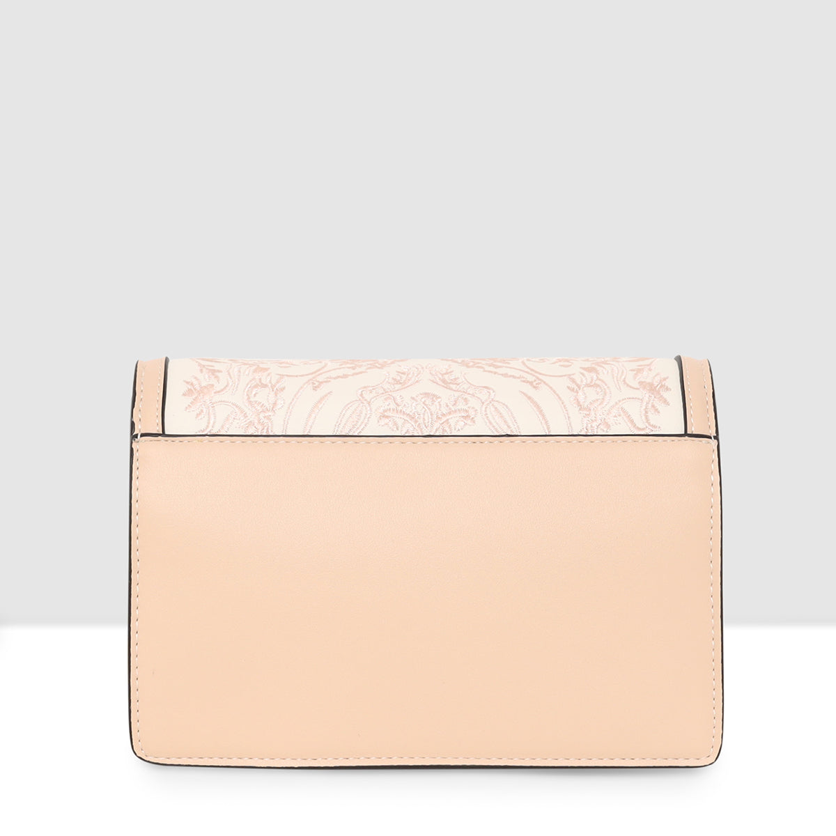 Monochrome  Embroidered Sling Bag For Womens