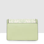 Monochrome  Embroidered Sling Bag For Womens