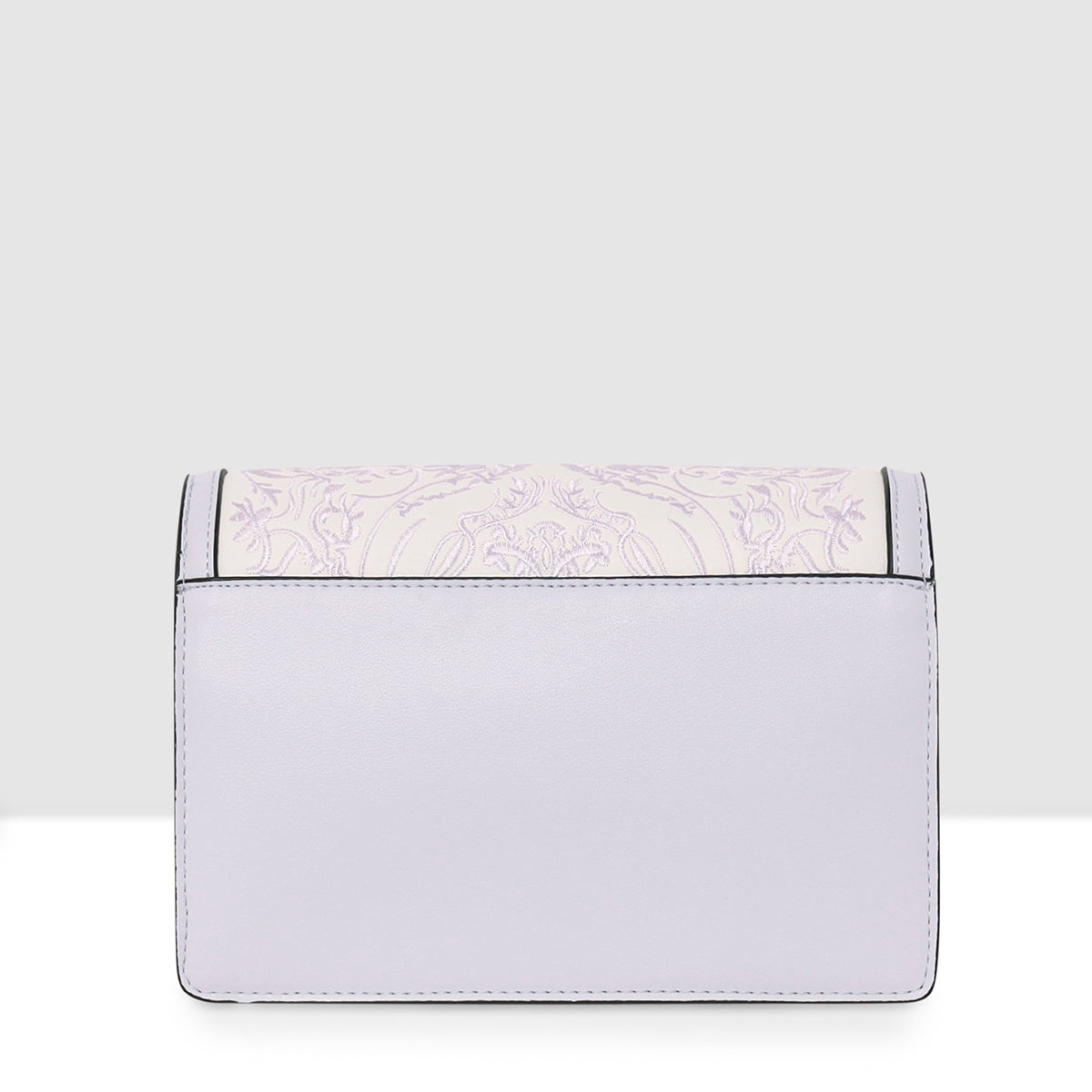 Monochrome  Embroidered Sling Bag For Womens