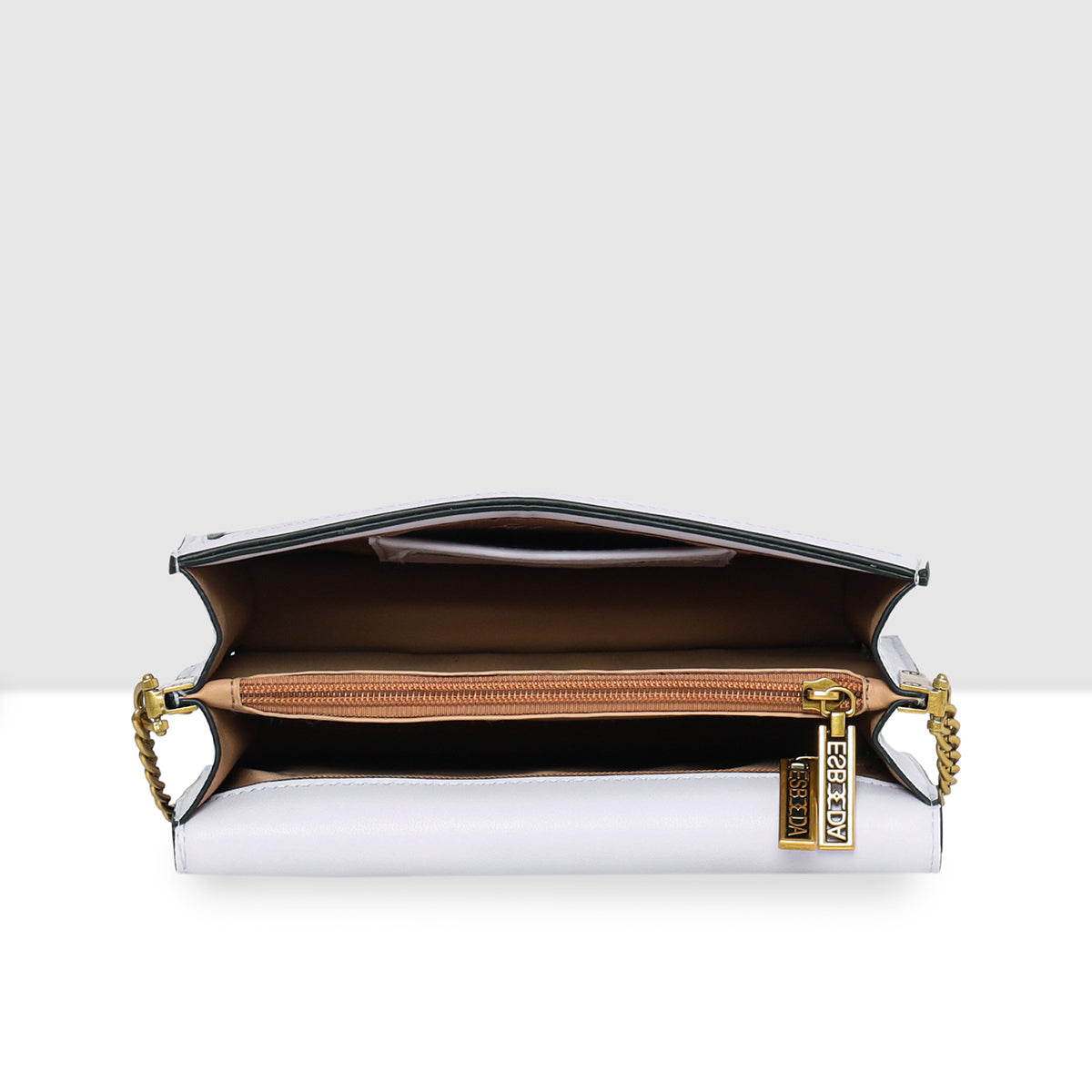 Monochrome  Embroidered Sling Bag For Womens