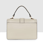Floral Embroidery Structured Handbag For Womens