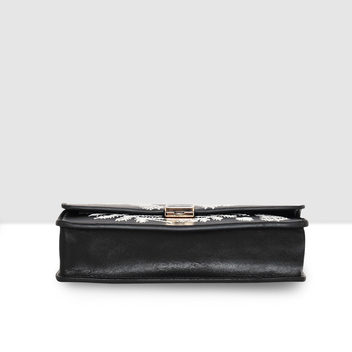 Leaf Embroidery Crossbody Sling bag For Womens