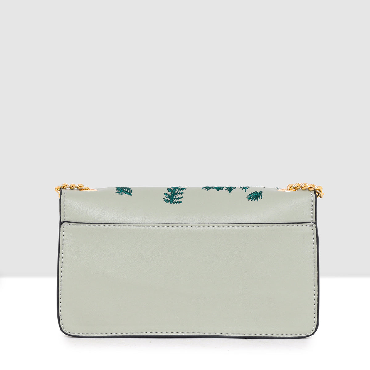 Leaf Embroidery Crossbody Sling bag For Womens